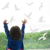 Boao 40pcs Large Anti Collision Window Stickers Bird Window Stickers