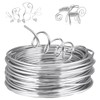 AUAUY 9 Gauge Aluminum Craft Wire, 3mm 50 Feet Bendable