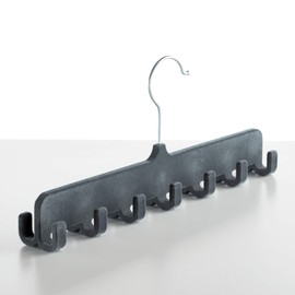 Rayen | Belt Hanger | Capacity for 14 units | Dark grey colours | Belt-hanging hanger or other accessories | Dimensions: 31.5 x 14.4 x 4.5 cm
