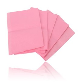 Toallas Desechables para Mesa de Uñas, Tapete Desechable para Mesa de Uñas, Portátil, 10 Bolsas de Secado Rápido para Mesa, Disposable Nail Art Table Towels (PINK)