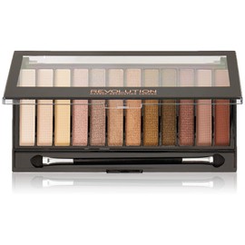 Makeup Revolution Natural Nudes Eyeshadow Redemption Palette Iconic Dupes Naked Dreams.