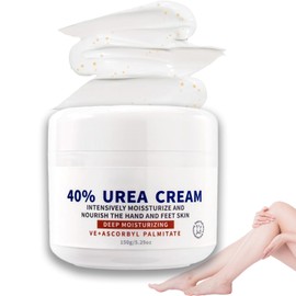 Soleneva Urea Cream 40 Percent, Cracked Ointment Feet & Callus Remover Cream Against Calluses & Cracked Feet, Foot Care Cream for Very Dry Feet, Urea 40% for Cracked Skin, Elbows & Knees & Hands