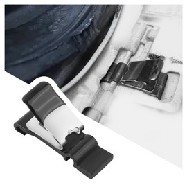 Fuel Door Spring Clamp OEM# 77360-0E010,Gas Door Spring Clip Compatible with Toyota Echo Venza Camry 4Runner Highlander,Lexus RX330 RX350 GS300 RX400h,Standard Car Accessories(77360-0E010)