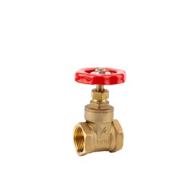 Gardena Sleeve Gate Valve with Internal Thread: Barrier Bolt with Female Thread on Both Sides, 26.5 mm (G 3/4 Inch) Thread, 12 Bar Working Pressure (7340-20)