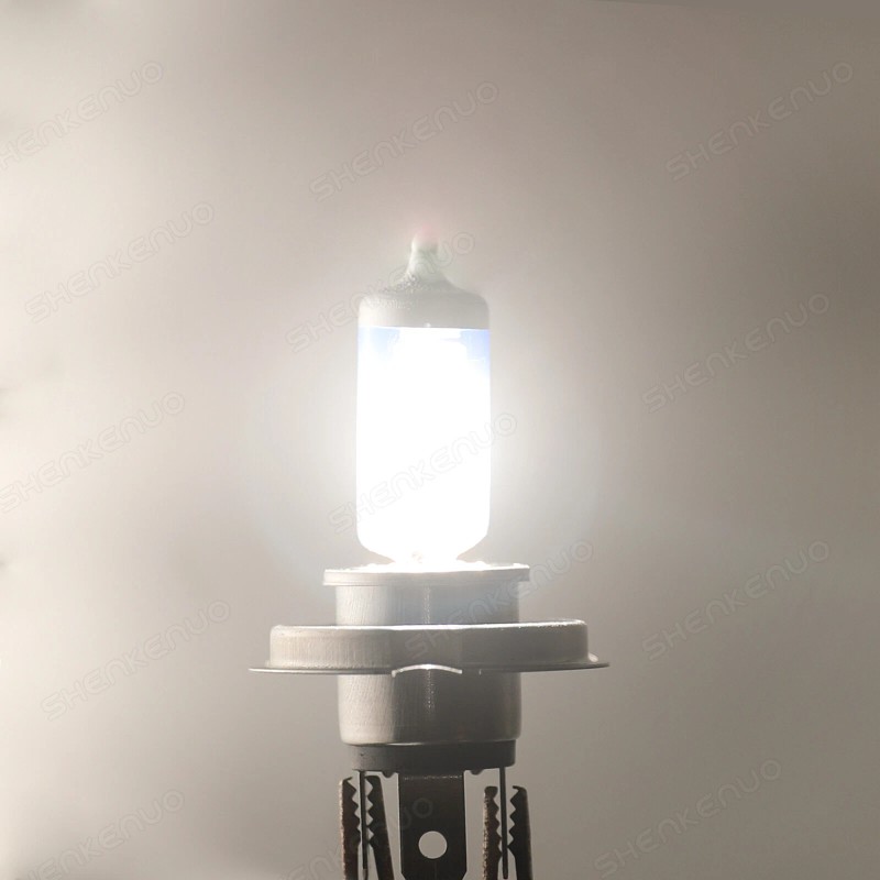 SHENKENUO 4PCS 5.75" 5-3/4 inch LED Headlight H4 Halogen Lamp