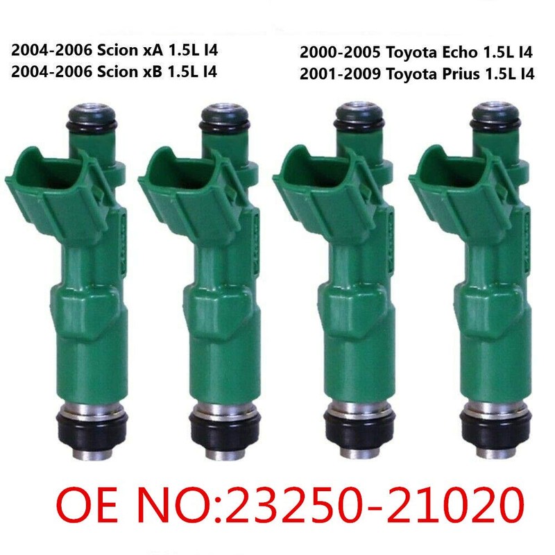 IXGKHC - Juego de 4 inyectores de combustible OE 23250-21020