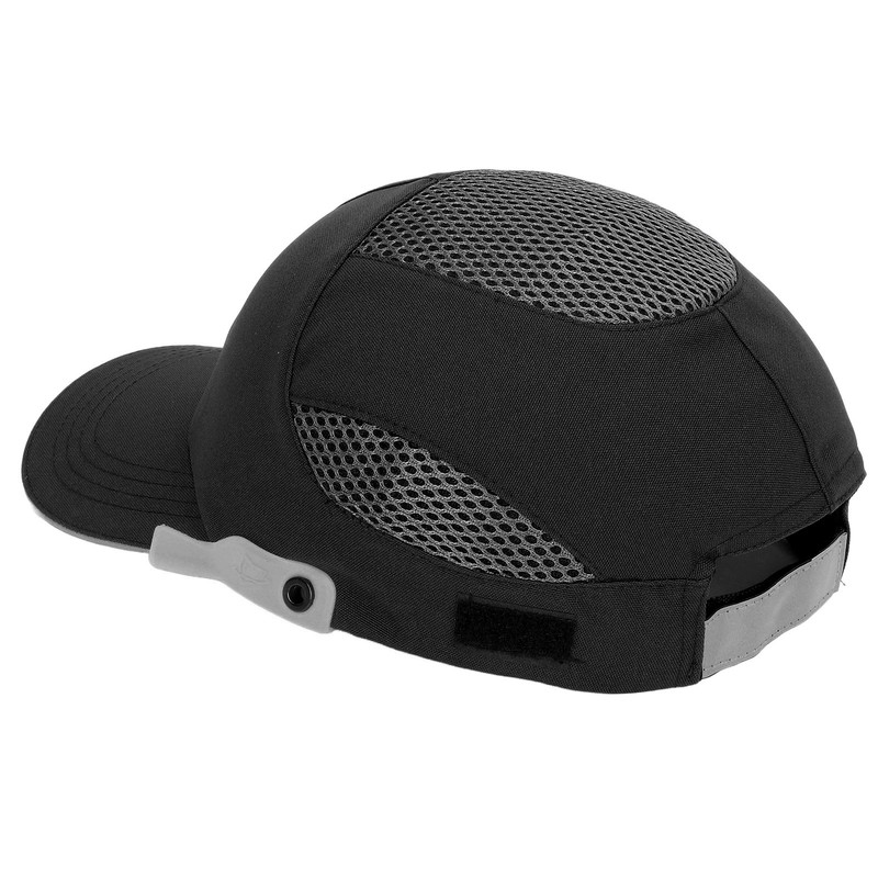 Bump Hat Baseball Hardhat Peaked Breathable Protective Adjustable for Sports