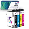 ONLYU 4x 220XL T220XL Ink For Epson XP320 XP420 XP424