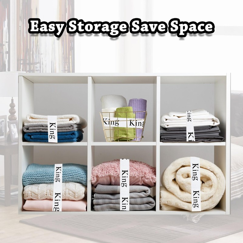 AOOTUERL 4 PCS Bed Sheet Organizer Bands, Organizer Bands Sheet