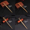 Tumnea Wooden Hair Pin Chinese Japanese Hair Sticks Set Wooden