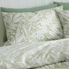 Catherine Lansfield Sorrel Leaf Reversible Single Duvet Cover Set with