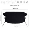 TOTMOX Car Windshield Cover All-Weather Windshield Snow Cover with Elastic