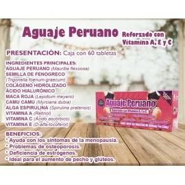 3 Aguaje Peruano, Semilla De Fenogrecoy Colágeno Hidrolizado                                                                                          
