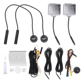 12V MicroWave Blind Spot Monitoring System 24GHz BSM Radar Detection with LED Universal for Driving Security