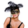 Treviso Eyemask Venetian Masquerade Mask + Stick Opera Fancy Dress