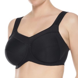 Ulla Kate Black Underwired Bra 6024 34G (75G EU)
