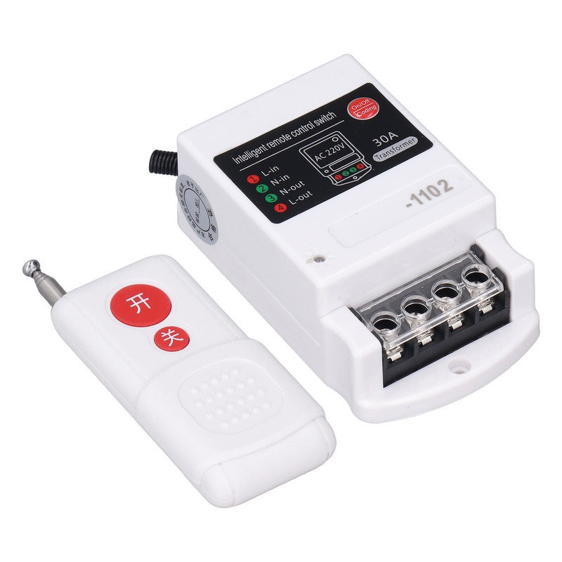 Single Phase Remote Control Switch 1000m Long Distance Smart Power