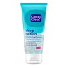 Clean & Clear Deep Action Exfoliating Facial Cleanser, Scrub &