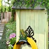 Essenhome Decorative Garden Hose Holder,Hose Hanger,Heavy Duty Cast Iron Garden