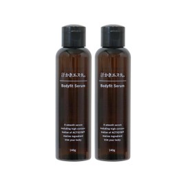 Body Fit Serum, Sweat Massage Therum, 4.9 oz (140 g), Set of 2, Skin Tightening Ingredients, Beauty Moisturizing Ingredients, CICA Extract, Ceramide, Rich Ginger Scent