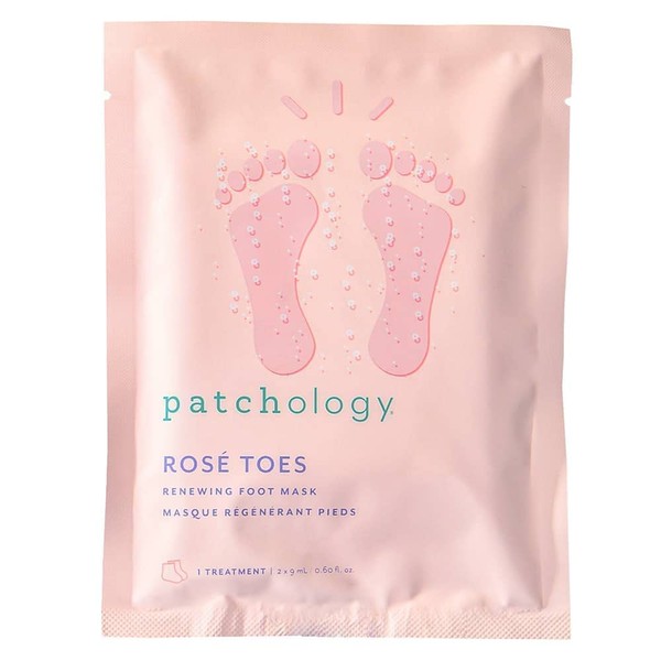 Patchology Rosé Toes - Softening Heel and Foot Mask -