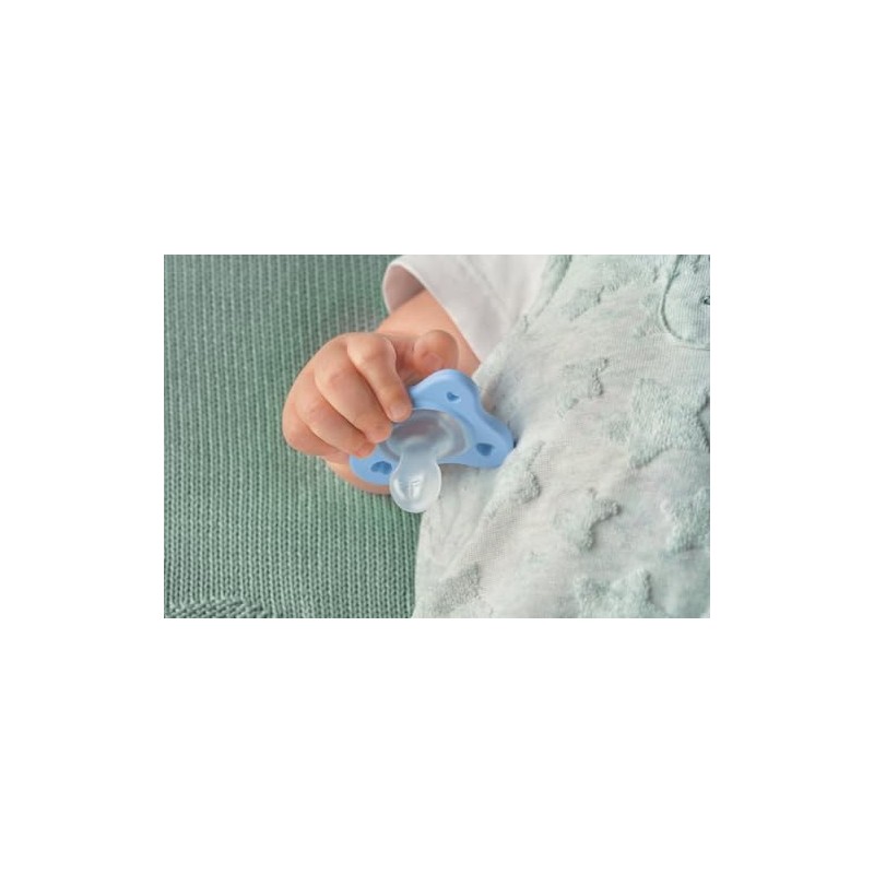 Chicco Chupón Dual Soft Neutro 0-2M 1UD