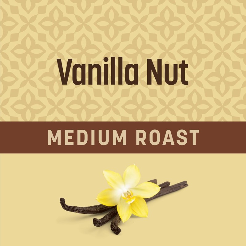 Don Francisco's Vanilla Nut Ground Coffee, Medium Roast – 100%