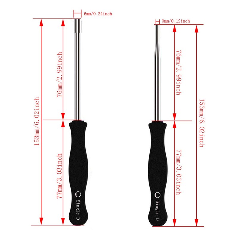 LIYYOO Carburetor Adjustment Screwdriver Tools, Carburetor Adjusting Tool (10pcs) for