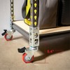 Tool Guy Republic 4pc Storage Rack Caster Wheels (Adapts to