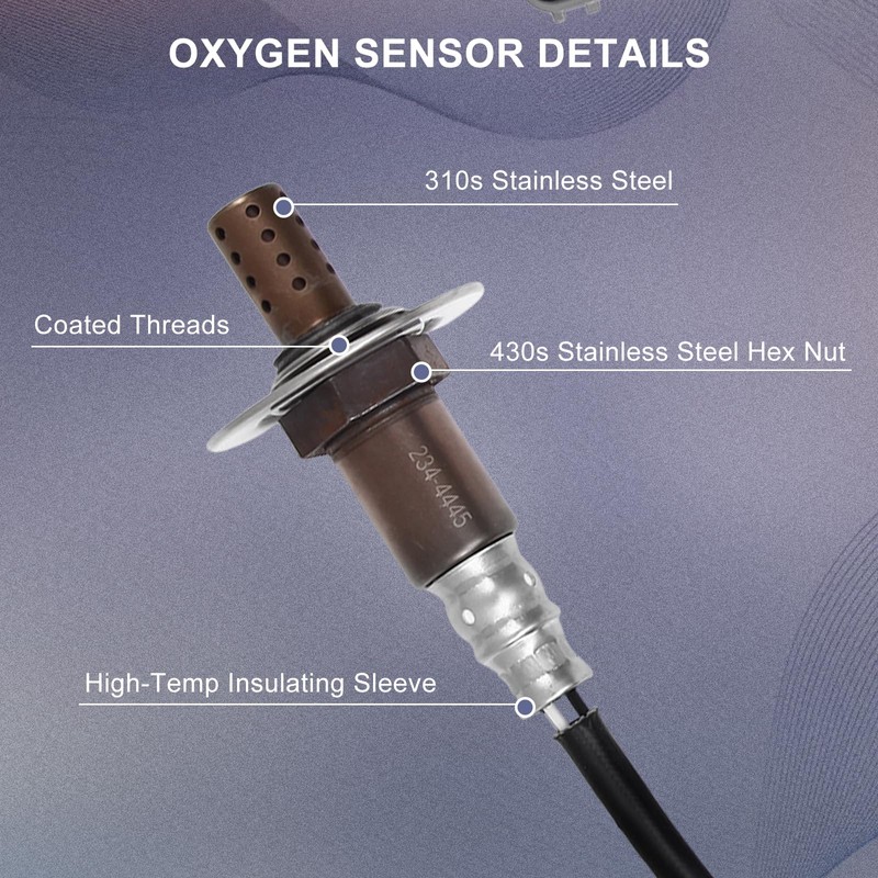 PAPAPARTS O2 Oxygen Sensor 234-9097 234-4445 Upstream & Downstream Compatible