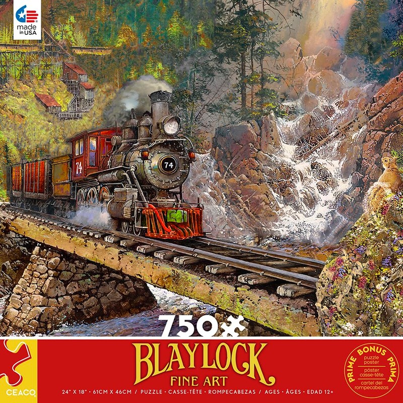 Ceaco - Ted Blaylock - Engine 74-750 Piece Jigsaw Puzzle