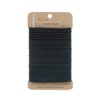 Minihope no-metal elastic hair ties, women's black thick large elastics,