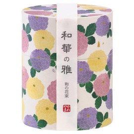 Kameyama Waka no Miyabi 10 Polarized Size, Approx. 2.5 oz (70 g), Incense, Smoke Less