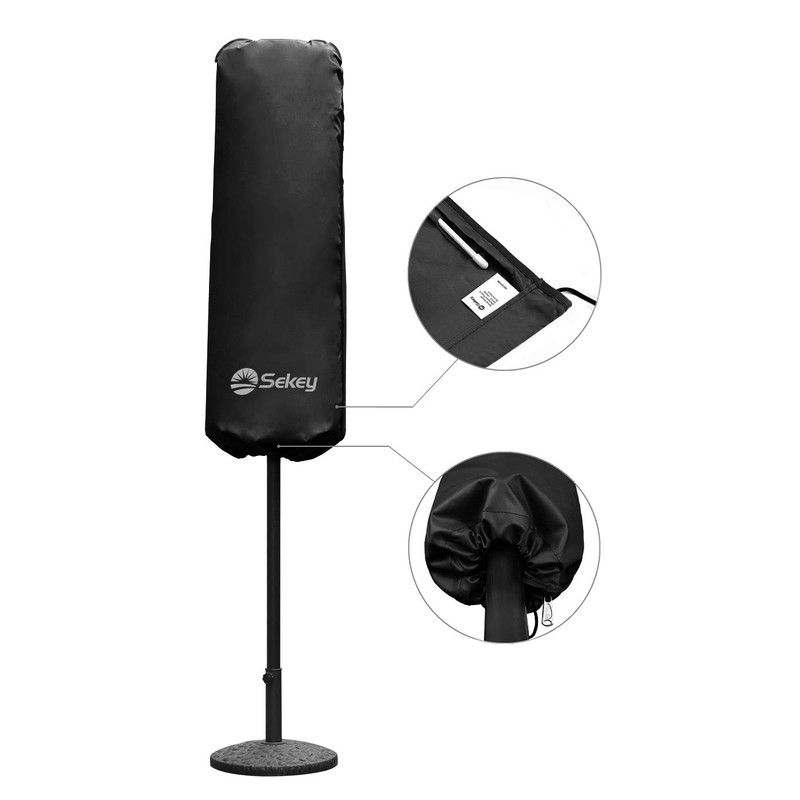 Sekey Protective Cover for Double Sun Umbrella, Dust Cover for