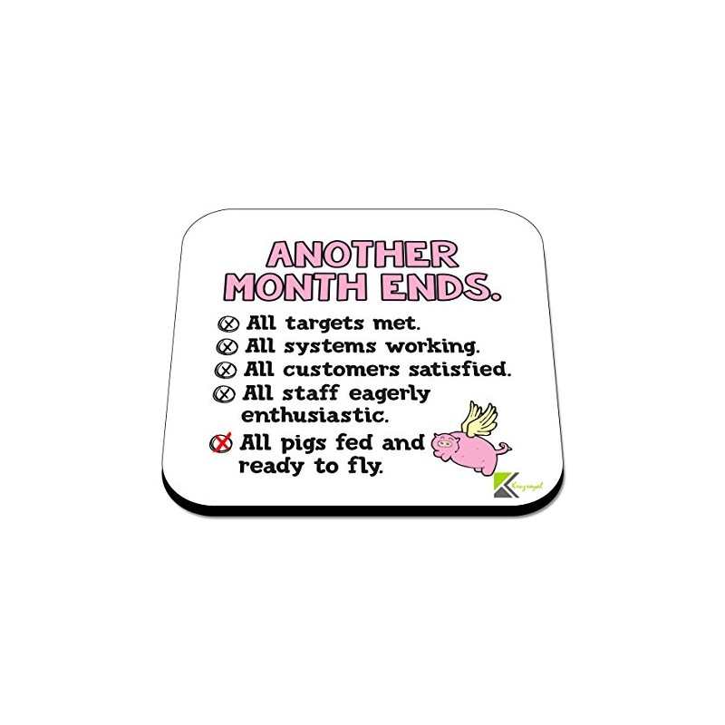 CS313 Another Month Ends Novelty Funny Coffee Tea Drink Gift