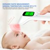 Forehead Thermometer White Large Display Memory Function Handheld Infrared Baby