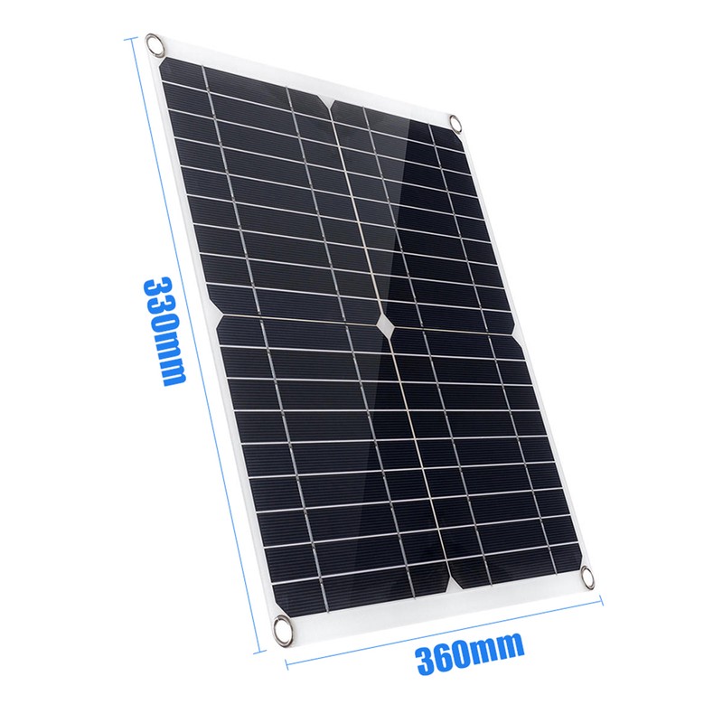 Flexible Solar Panels Kit 20W with 300W Controller 12V Power