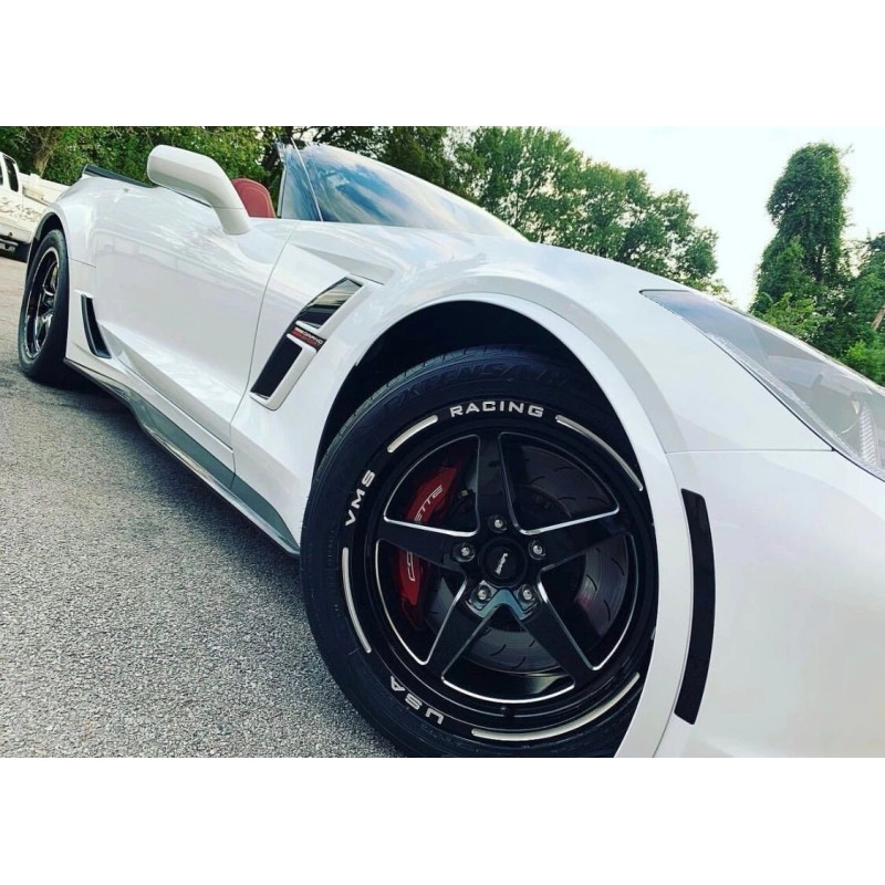 VMS Racing 20 VMS Racing 1/2-20 Drag Wheels Chrome Spline