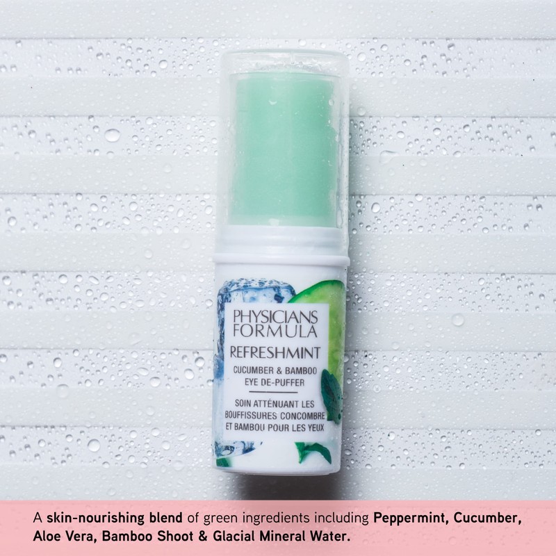 Physicians Formula RefreshMint Cucumber & Bamboo Eye De-Puffer Stick |