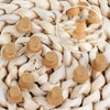 240 Pcs Wood Push Pins, Walnut, Standard, Wooden Thumb Tacks