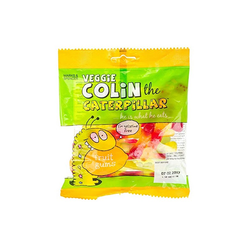 Marks & Spencer Veggie Colin The Caterpillar Fruit Gums (170g