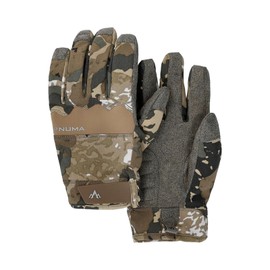 Pnuma Men's Vintis Cold Weather Hunting Abrasion-Resistant Touchscreen Compatible Neoprene Stretch Zones Camo Glove, Caza OV, Medium