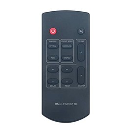 ALLIMITY RMC-HURSK18 Replacement Remote Control Compatible with Insignia Universal Rear Speaker Kit Home Audio Amplifier NS-HURSK18