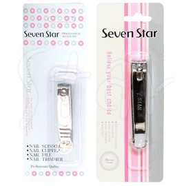 Seven Star Nail Clippers (Plate Clippers) Small Medium Large For Fingernails and Toenails Clean Hygienic Clippers Neat / 세븐스타 손톱깎이 (판깍기) 소 중 대 손톱 발톱 용 청결 위생 깎이 깔끔