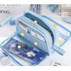 Pencil Case, Pencil Case, Stylish Pouch, Transparent, Stylish, Simple, Large