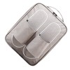 Travel Shoe Storage Bag Dustproof Portable Handle Multiple Pockets Space