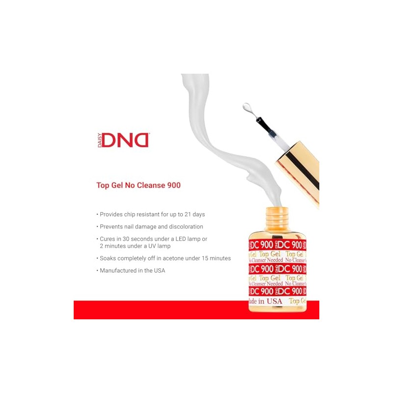 DND BASE & TOP GEL (DND DC 800/900 BASE AND