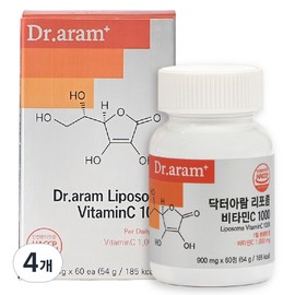 Dr. Aram liposome vitamin C, 4, 60 tablets / 닥터아람 리포좀 비타민C, 4개, 60정