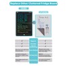 Magnetic Grocery List Pad for Fridge, 13Inch LCD Writing Tablet