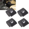 4PCS Window Switch Button Cap Cover 61318381514 Electric Window Lifting